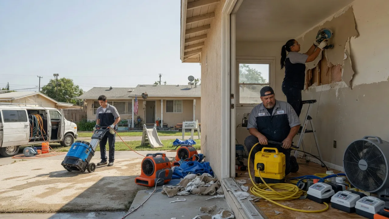 Water Damage Restoration in Hobbs, IN near me